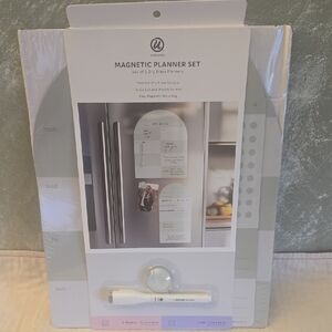 Magnetic Planner Set, Set If 2 Erase Planners, Magnetic Mounting New
